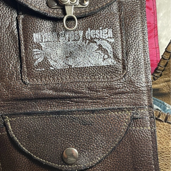Gorgeous Urban Gypsy designs Leather boho shoulder crossbody handbag - Picture 11 of 11